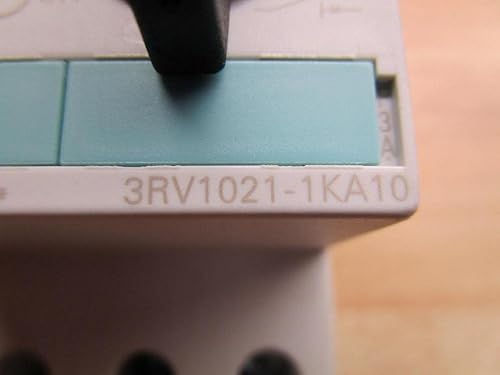 Siemens 3RV1021-1KA10 Manual Starter and Enclosure, Open Type, 9-12.5 FLA Adjustment Range (Certified Refurbished) - Poueer
