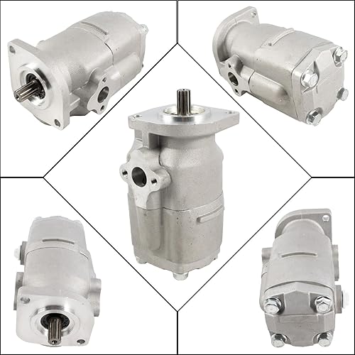 31351-76300 Hydraulic Pump Assy Compatible with Kubota Tractor Series L2250 L2550DT-GST L2650 L2850 L2950 L3450 L3250 L3650 31351-76470 31351-76305 31391-76103 - Poueer