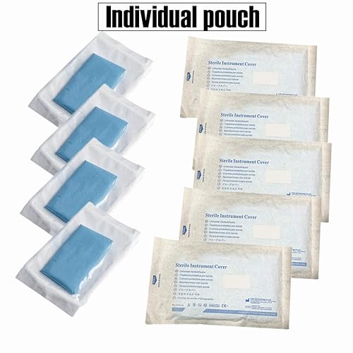 Ultrasound Probe Cover - Latex-Free Sterile Disposable Clear, 5 in x 48 in, Individual Packaging (50) - Poueer