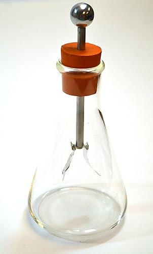 EISCO Electroscope Kit, Electrical Charge Demonstration, Borosilicate Glass Flasks - Poueer