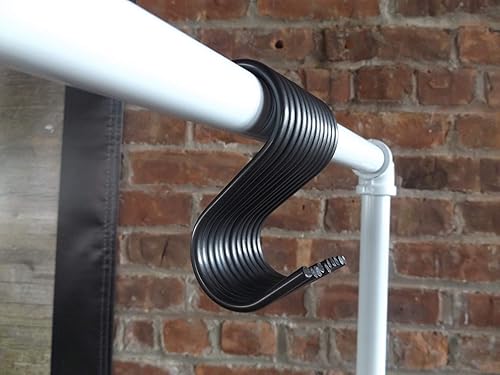 NAHANCO SHKSMRS Raw Steel Jeans Hook, 4' (Pack of 50) - Poueer