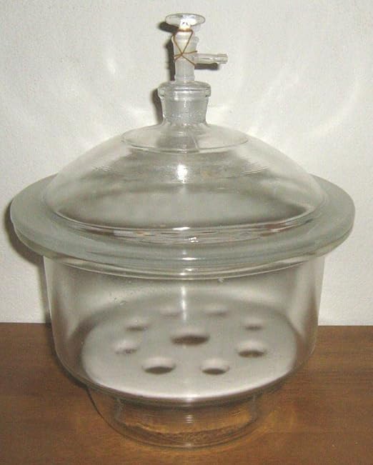 Glass Vacuum Desiccator 6' (150mm) - Poueer