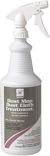 Dust Mop Dust cloth Treatment RTU Handi Spray 1 Case/12 QUARTS - Poueer