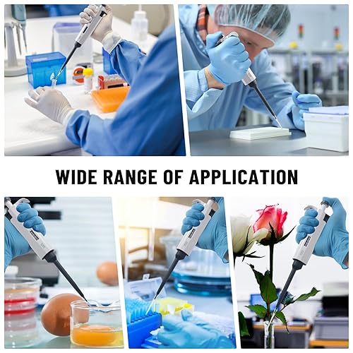 10-100μl Adjustable Volume Pipette + 20-200μl Adjustable Volume Pipette + 100-1000μl Adjustable Volume Pipette - Poueer