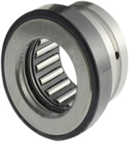 NKX20Z Combined Needle Roller and Thrust Ball Bearings, 20 mm x 30 mm x 30 mm,Grease Lubrication, Bearing Steel, 1 Piece (Size : NKX20Z) - Poueer