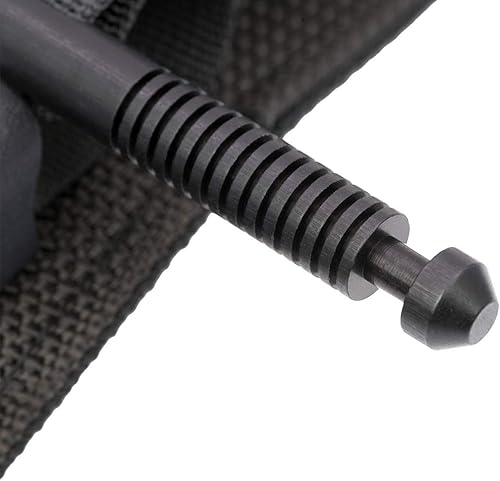 SOFTT Wide Tourniquet w/Rigid Case w/TEK Attachment Fits 2.5' Duty Belt (Black Tourniquet Black case) - Poueer