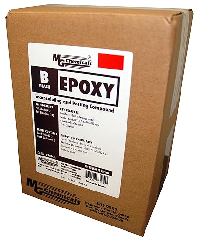 MG Chemicals - 832B-3L Black Epoxy Encapsulating and Potting Compound - Poueer
