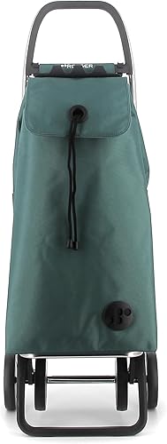 Rolser I-Max MF 4 Wheel Foldable Shopping Trolley - Orange - Poueer