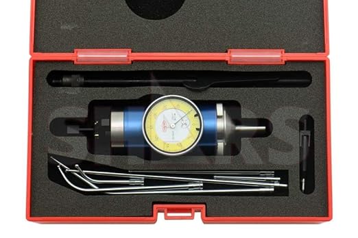 Shars 0.20' Axis Offset Range Aluminum Body Co-Axial Center Indicator Set 303-3349 M) - Poueer