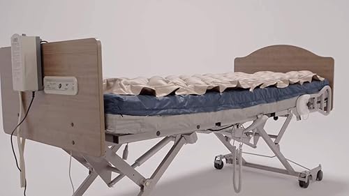 Graham-Field AQ2000-220V Lumex Deluxe Alternating Pressure Pad Mattress and Pump System, Hospital Bed Air Mattress, Electric Air Pump, 220V - Poueer