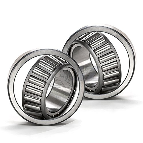 [2-Set] Cone: JM207049A Cup: JM207010 Tapered Roller Bearing 2.165' x 3.740' x 1.142' (ID x OD x W) | 55 mm x 95 mm x 29 mm (ID x OD x W) Premium Wheel, Axle, Transfer Case Output Shaft Bearings - Poueer