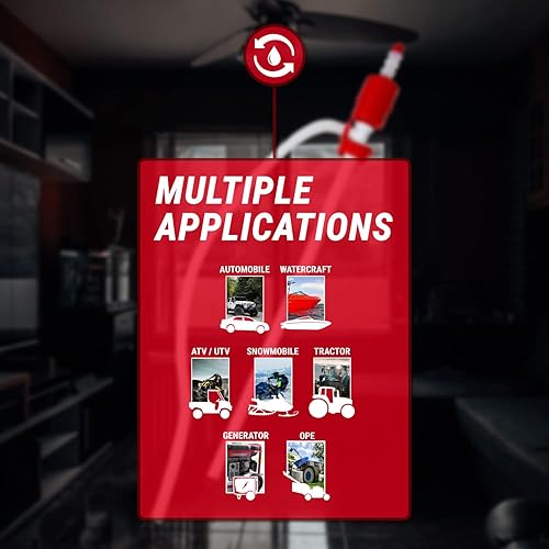 TERA PUMP New Lightweight Water Pump (BPA-Free) Easy to Carry & Food Grade, Fast Siphon, Emergency, Survival Disaster, Hand Transfer for Drinking Water, Fuel etc. - Poueer