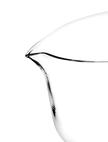 EISCO Crystallizing Dish, 2000ml - Flat Bottom, with Spout - Borosilicate 3.3 Glass - Laboratory, Kitchen, Crafts Labs - Poueer