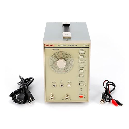 TSG-17 Signal Generator, 110V 100kHz-150MHZ High Frequency RF/AM Radio Frequency Signal Generator - Poueer