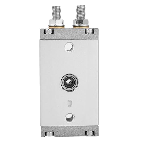 15mm Aluminum Alloy Pneumatic Cylinder, MSQB-10A Pneumatic Actuator, 180-Degree Rotary Air Cylinder, 0~60°C - Poueer