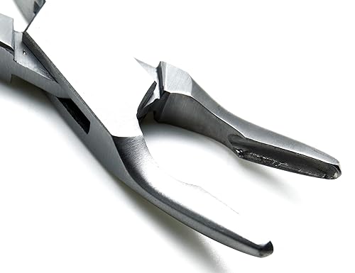 3 Pcs Dental Bone Rongeur Cleveland 17cm/6.5' Trim Recontour Cutting Surgical Forceps Instruments - Poueer