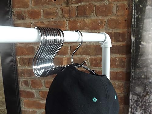 NAHANCO SHKSMRS Raw Steel Jeans Hook, 4' (Pack of 50) - Poueer