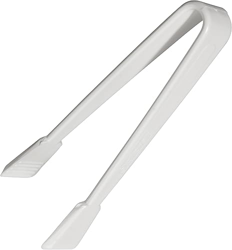 SP Bel-Art Sterileware Plastic Mini Tongs; 4¼ in., Sterile, Individually Wrapped (Pack of 25) (F37944-0000) - Poueer