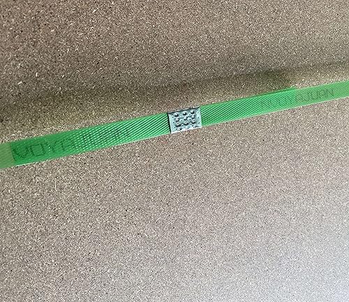 Packaging 5/8”x 0.035'x1000' Polyester (PET) Strapping Kit,1380 Lbs Heavy Duty Pallet Banding Tensioner Tool Sealer Water and Rust Resistance Poly Strapping - Poueer