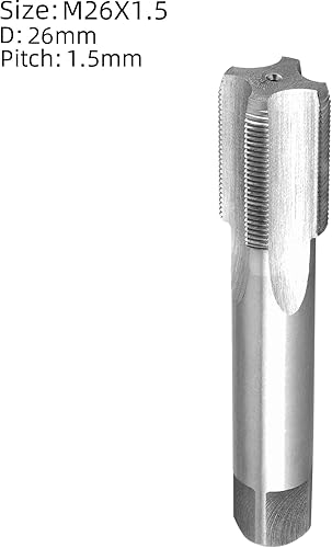 Burkit M27 X 2 Tap and Die Set, M27 x 2.0 Machine Thread Tap and Round Die Right Hand - Poueer