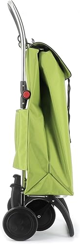 Rolser I-Max MF 4 Wheel Foldable Shopping Trolley - Orange - Poueer