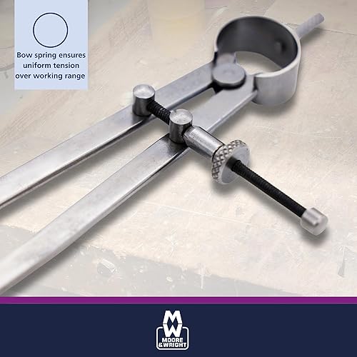 Moore & Wright MAW506R Spring Dividers - Poueer