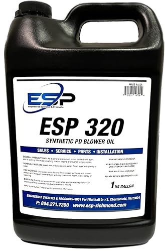 Roots and All PD Blower Oil, ISO 320, 1 Gallon (Replacement) - Poueer