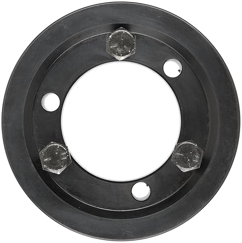 Martin 3 3V 412 SH Hi-Cap QD Sheave, 3V Belt Section, 3 Grooves, SH Bushing required, Class 30 Gray Cast Iron, 4.12' OD, 6022 max rpm, 4.07' Pitch Diameter - Poueer