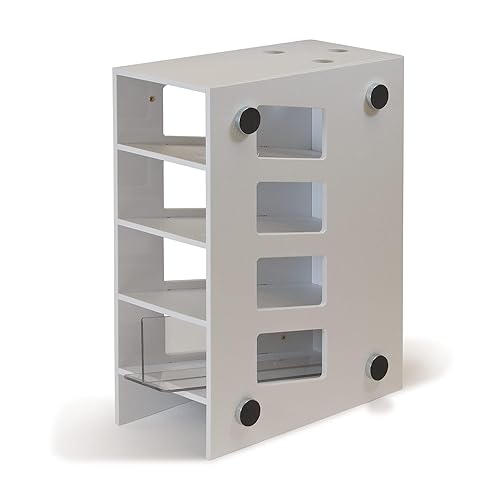 Tilted and Magnetic Mount Pipette Rack - ABS 1 ea - Poueer