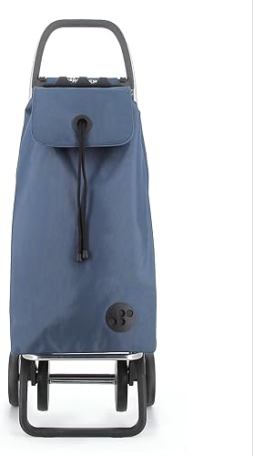 Rolser I-Max MF 4 Wheel Foldable Shopping Trolley - Orange - Poueer