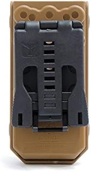 SOFTT Wide Tourniquet w/Rigid Case w/TEK Attachment Fits 2.5' Duty Belt (Black Tourniquet Black case) - Poueer