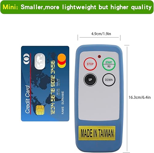 SAGA-L4 Industrial Wireless Crane Remote Control Mini Portable 2 Transmitters 110V Receiver - Poueer
