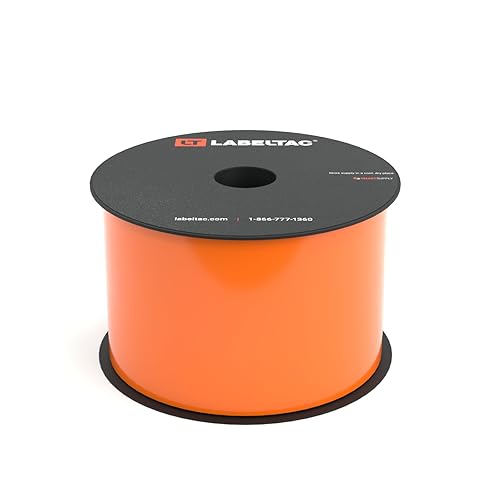 4 and Pro Model Label Supply 3' x 150' Orange - Poueer