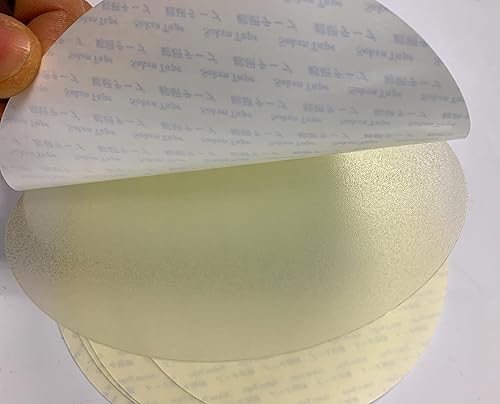 SIGNI Diamond Precision Lapping Microfinishing Film PSA Backing 5 inch (0.5 Micron, 5 Pack) - Poueer