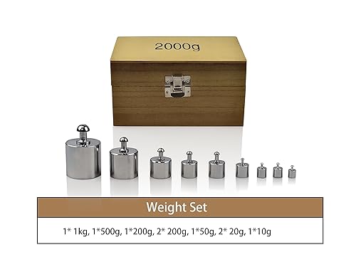 Parco Scientific PA0150 Economy Double Pan Balance with Weight Set, 2000 g Capacity - Poueer