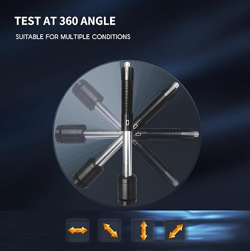 Portable Brinell Hardness Tester KH180,can be Freely Converted to All Hardness Systems (HL, HB, HRB, HRC, HRA, HV, HS) Without Calculation - Poueer
