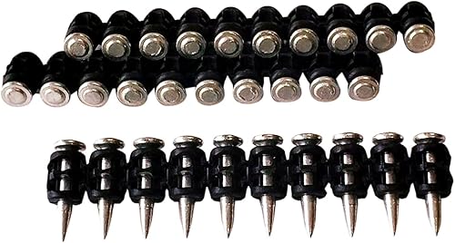 Nails for Hilti Tool Bx3 Gas Concrete Pins Drive Pins 19mm 1000 Pcs - Poueer