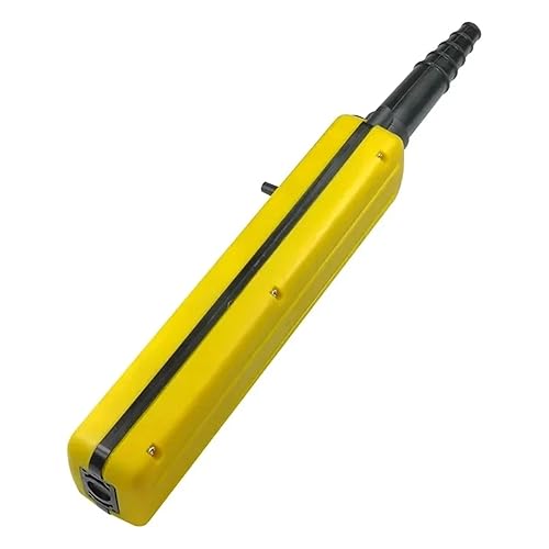 2/4/6/8 Pushbuttons Double Speed Hoist Crane Pendant Control Stations with Emergency Stop for Circuits Double Insulated(White) - Poueer