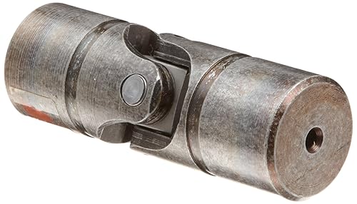 Lovejoy Size HD8 Heavy Duty Universal Joint, Solid Bore, 1.25' Outer Diameter, 3.75' Overall Length - Poueer