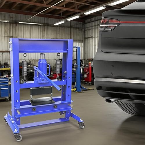 12' Press Brake Attachment, Hydraulic Press Accessories Kit, Dual Spring Design, Heavy Duty Metal Bending Tool For Standard 12/20 Ton Hydraulic Shop Presses - Poueer