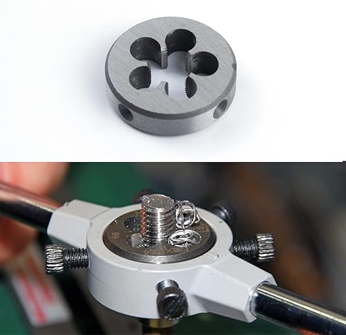 1 1/4'-18 UNEF Round Die, Right Hand Machine Thread Die 1-1/4 x 18 UNEF - Poueer