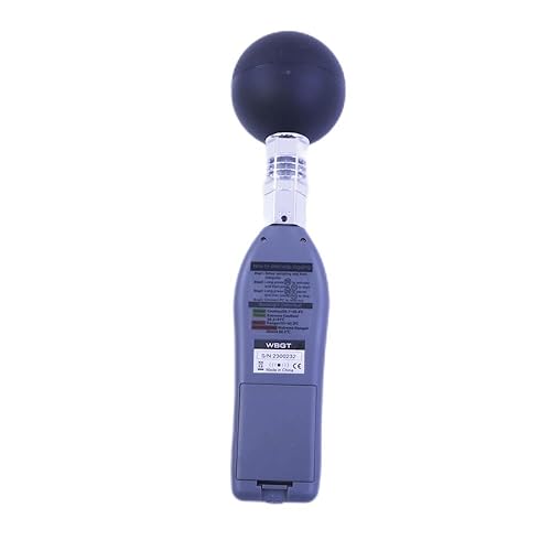 AZ87786 Handheld WBGT Data Logger Wet Bulb Globe Temperature Meter WBGT Meter with Data Logger - Poueer