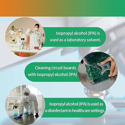 99.9% Pure Isopropyl Alcohol, 99.9 Percent IPA 1 Gallon, USP Grade, Made in The USA (1 Gallon,128 fl oz) - Poueer