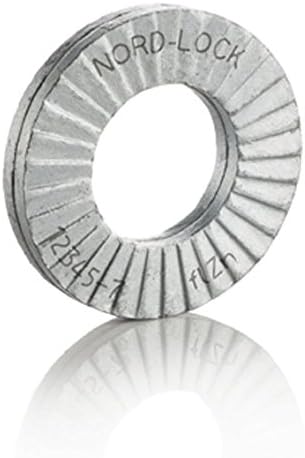 20 (10 Pair) 5/8' (16mm) Nord Lock Vibration Proof Lock Washers - Poueer