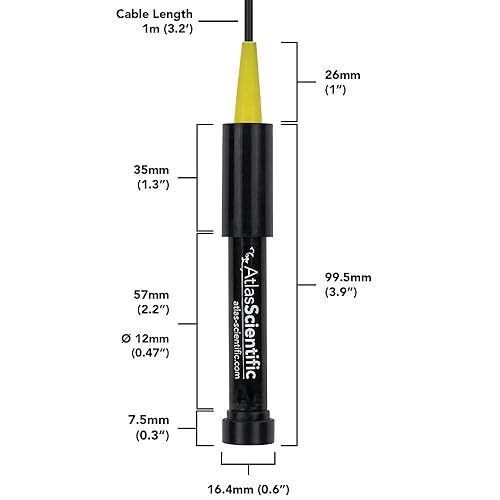 Atlas Scientific Dissolved Oxygen DO Probe 0-100 mg/L - Poueer