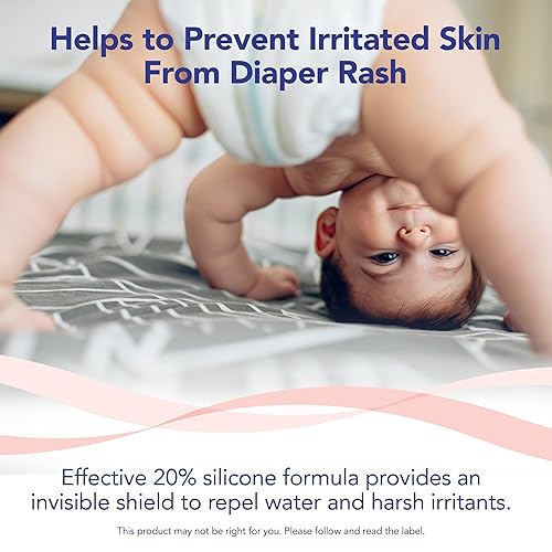 Barriere 450g Silicone Cream for Adults - Relieves Skin Irritation with 20% Dimethicone, Easy Application, Mess-free & Non-greasy - Poueer