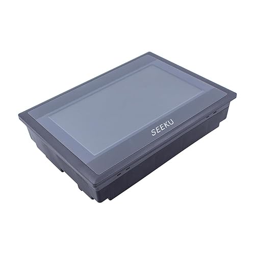 SEEKU 24 in 24 Digits Out 7 inch HMI PLC All in One Touch Screen with PLC Integrated Panel 0-10V 4-20MA Analog MODBUS (Relay Output) - Poueer