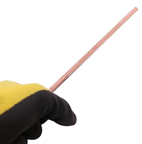 VERNUOS 1/4' x 2' C110 Copper Flat BAR 12' Long Solid .23' Plate Mill - Poueer