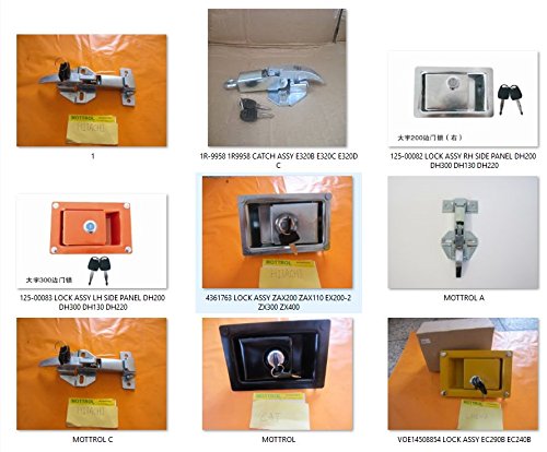 1R-9958,1R9958 Catch Assy E320B E320C E320D E, Engine Cover Lock - Poueer