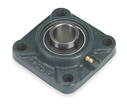 Flange Bearing,4-Bolt,Ball,7/8' Bore - Poueer